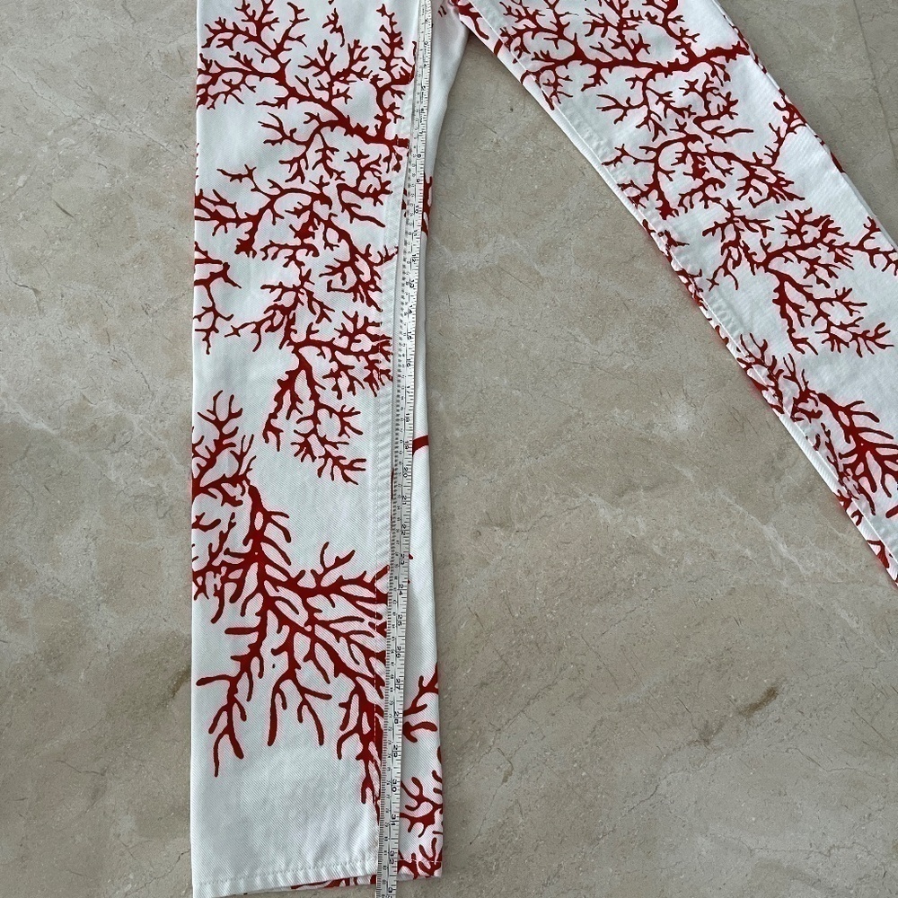 VALENTINO Red Pants - Denim - Picture 11 of 11